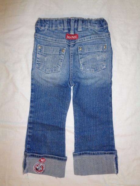 Super měkoučké elastické riflíky s minnie, c&a,92