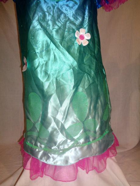 Karneval - šaty poppy trolls - 5-6 let, 