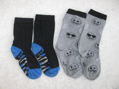 Chlapecké bavlněné ponožky-2 páry -emoji, 20