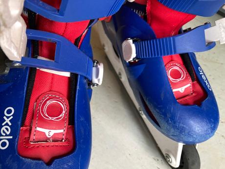 Rostoucí kolečkové brusle decathlon oxelo, 32