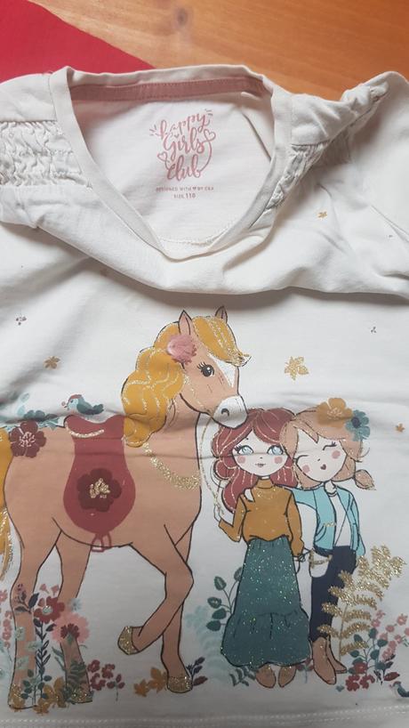 2 x triko s dl. rukávem c&a a h&m, h&m,110