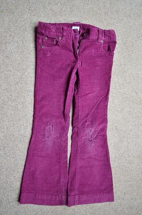 Kalhoty manšestrové, f&f,128