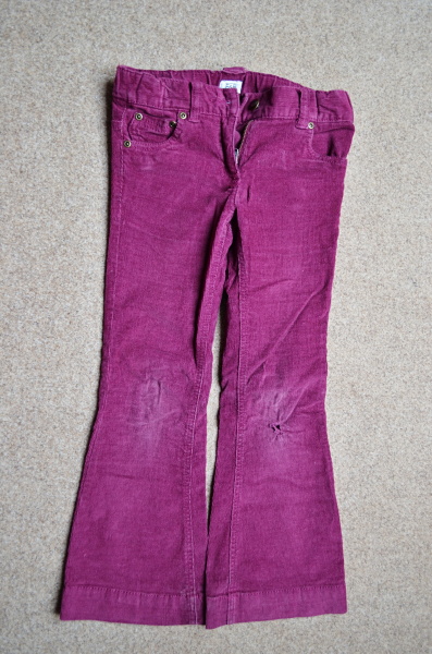 Kalhoty manšestrové, f&f,128