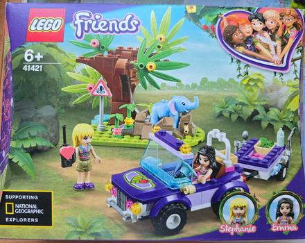 Lego friends záchrana slůněte v džungli, 
