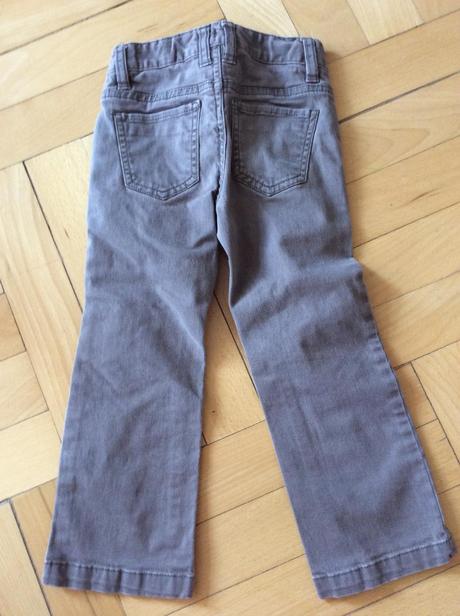 Kalhoty se srdíčky na kolenou, h&m,104