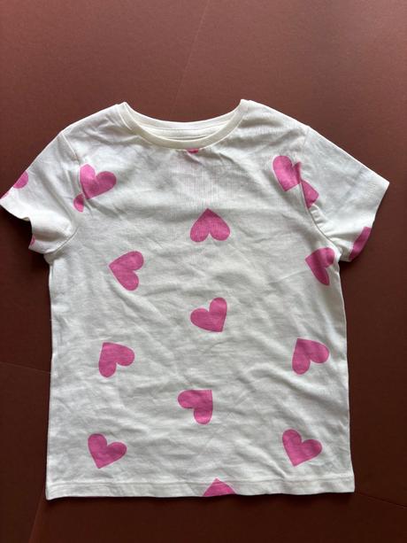 Triko smetanové se srdíčky - v.3/4 roky, f&f,104