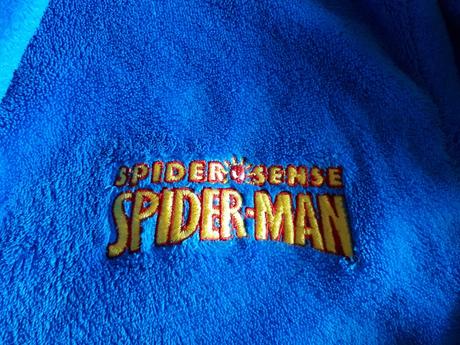 Dětský župan, župánek, spiderman, vel.128, marvel, marvel,128