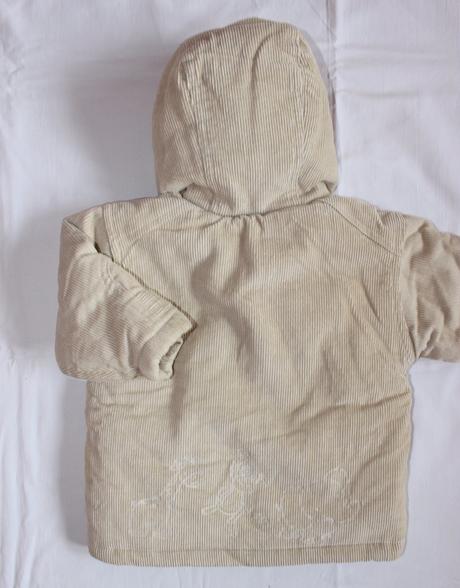 Aj78. podzimní/zimní manšestrová bunda 6-9 měs., george,74