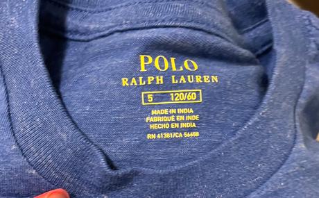 Prodám nové tričko ralph lauren vel. 5, ralph lauren,110