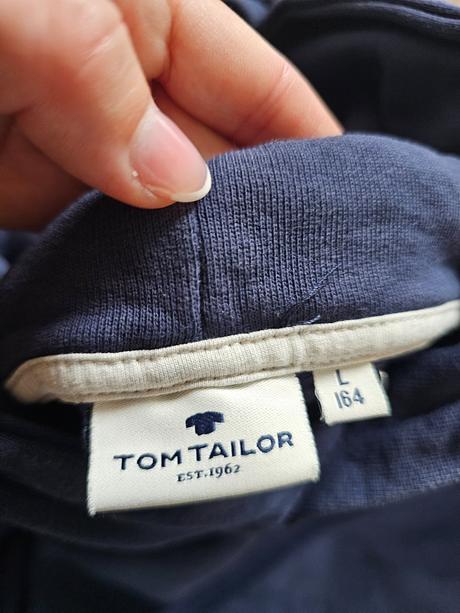 Dívčí prodloužená mikina tom tailor vel. 164, tom tailor,164