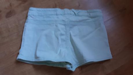 Mentolové šortky, kraťasy, h&m,146