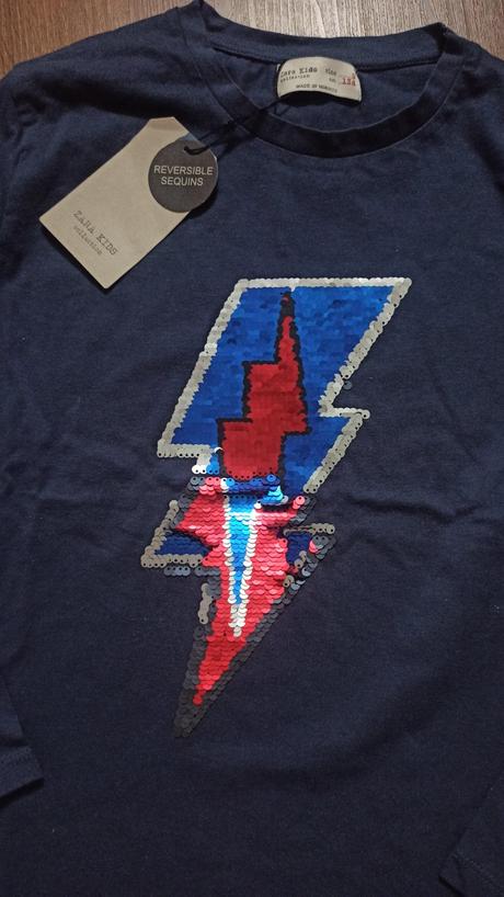 Bavlněné tričko zara, zara,134