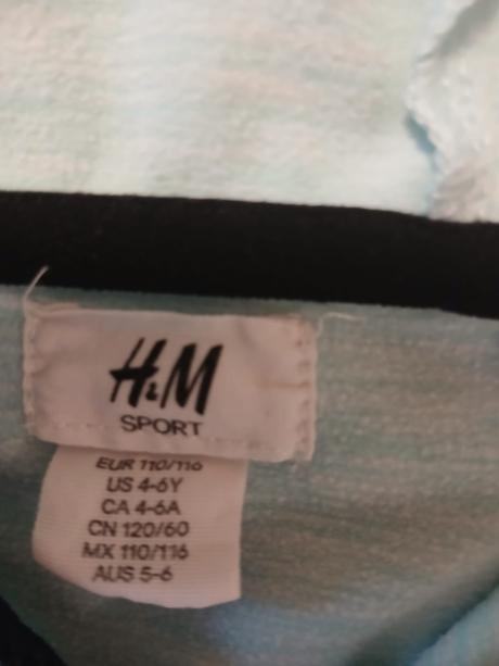 Sportovní komplet h&m, vel. 110/116, h&m,110
