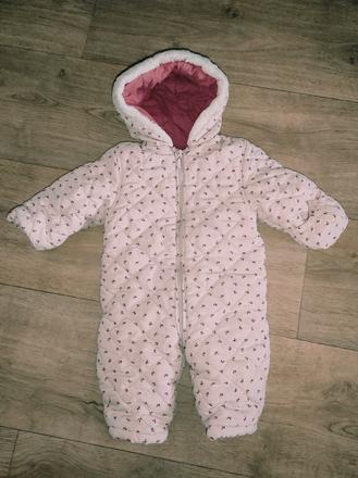 T91   teplá kombinéza junior vel. 9 - 12 měs., 74