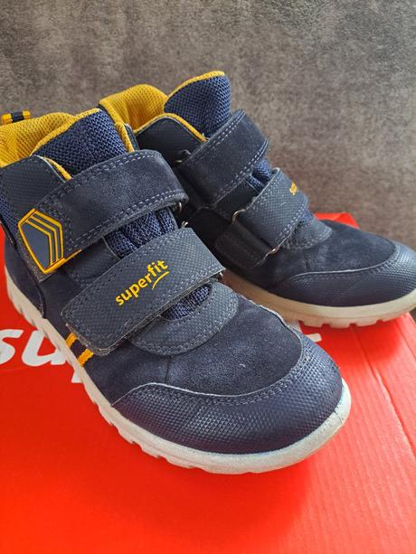 Kotníkové podzimní botky superfit, superfit,32