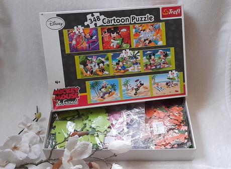 Trefl story puzzle mickey mouse,