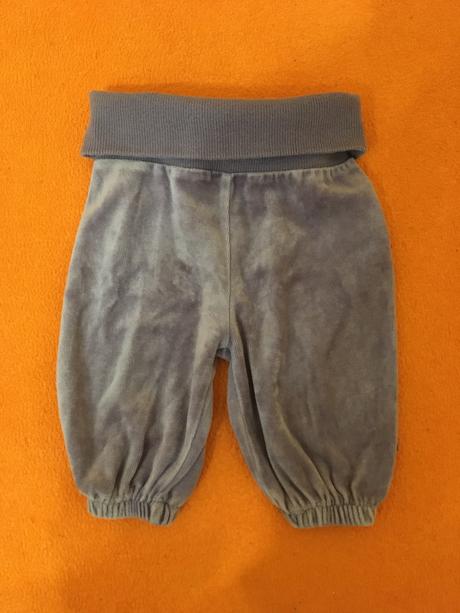 Semišové fialové tepláčky (vel. 56-62), 56