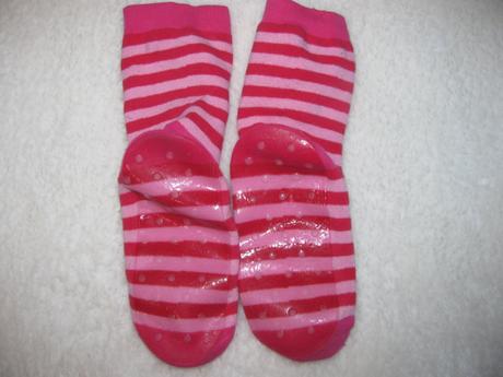 Teplé, protiskluzové ponožkové papuče, 38