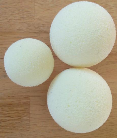 Míčky na techniku míčkování obličeje a hrudníku,