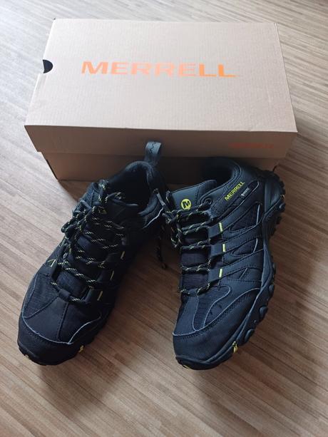 Boty merrel vel.41 gore-tex stélka 25,5cm, merrel,41