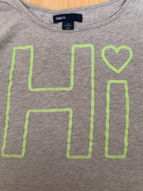 Triko hi&bye šedé gap vel. 128/134, gap,128
