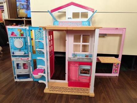 Barbie mattel dům 2v1, 