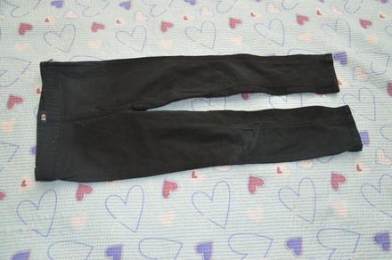 110 černé elastické džíny džegíny, h&m,110