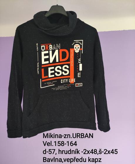 Mikina- vel 158-164, 158