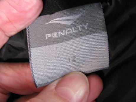 Chlapecká zimní bunda s kapucí penalty, 152