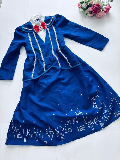 Ob/ kostým šafy marri poppins - v.7/8 let, 