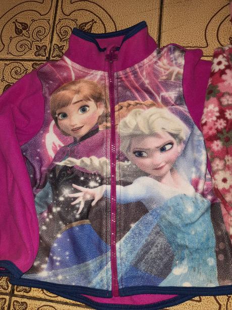 Dívčí mikiny ledové království a květy vel. 104 -, disney,104