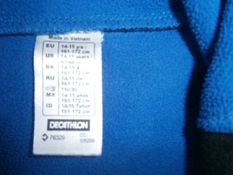 Softshellová bunda decathlon vel. 164, decathlon,164