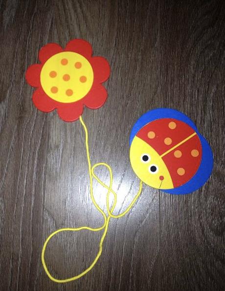 Dekorativní šňůrka s beruškou, 