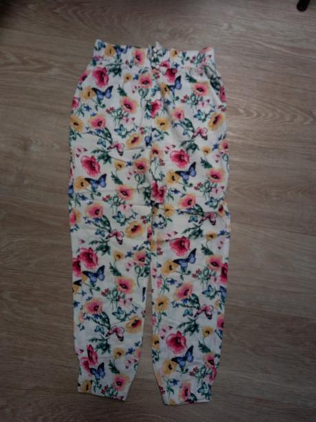 Lehké kalhoty, h&m,122