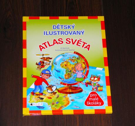 Top stav- dětský ilustrovaný atlas světa, fragment, 