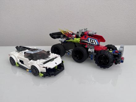 Auta lego, 2 kusy, 