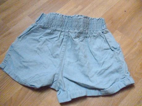 Slabé kratasy vel. 4-5, denim,110