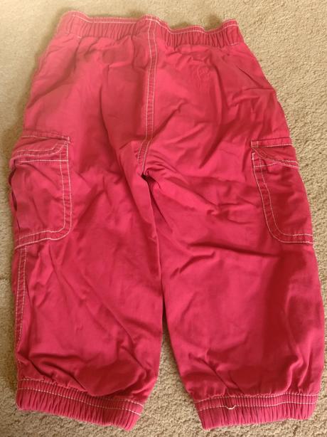 Podšité kalhoty, lindex,80