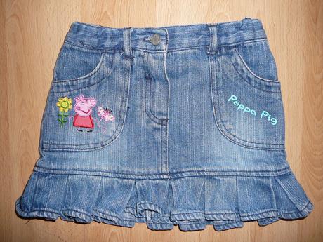 Riflová sukýnka s pepinou, m&co,92