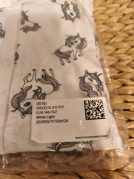 Overal bez ťapek h&m, pyžamo, h&m,152