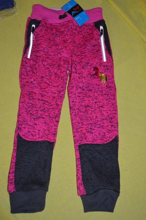 Oteplené tepláky kugo s fleece,122, kugo,122