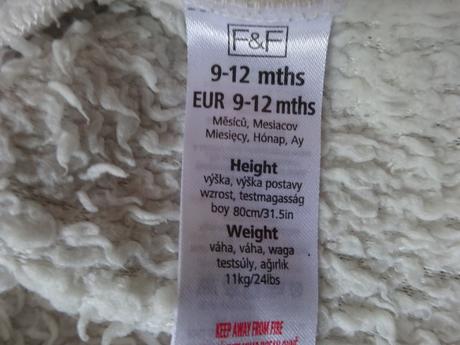 2x mikina chlupatá s kapucí, vel. 80, f&f,80