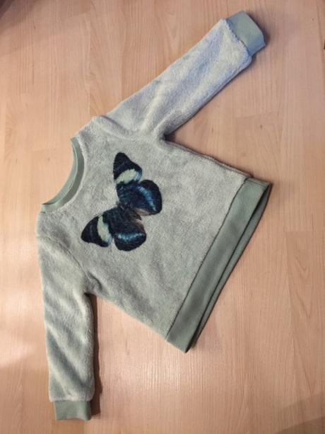 Chlupatková mikina, h&m,92