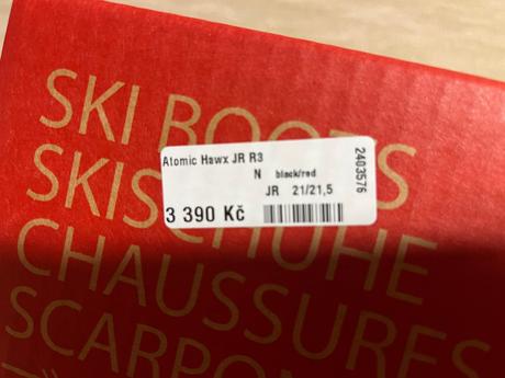 Dívčí lyžarské boty atomic hawx 23/23,5, atomic,35