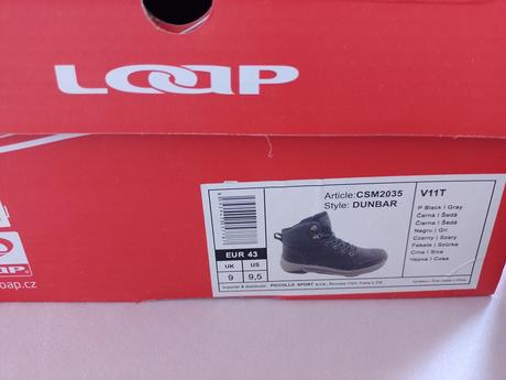 Zimní boty loap, loap,43