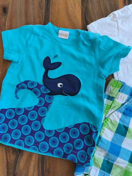 Letní komplet pro chlapečka topolino a lindex 0-3m, topomini,56