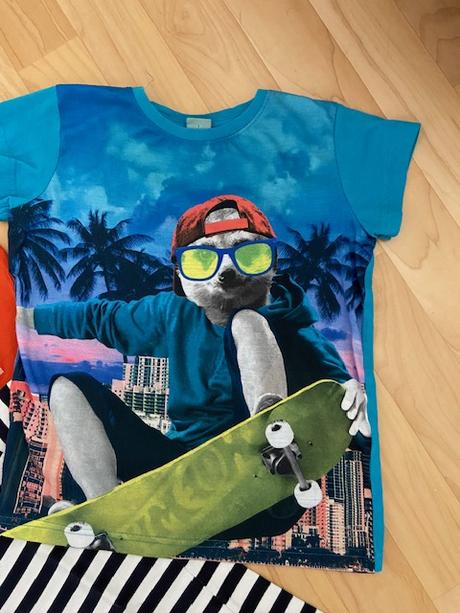 3x tričko s krátkým rukávem, 122