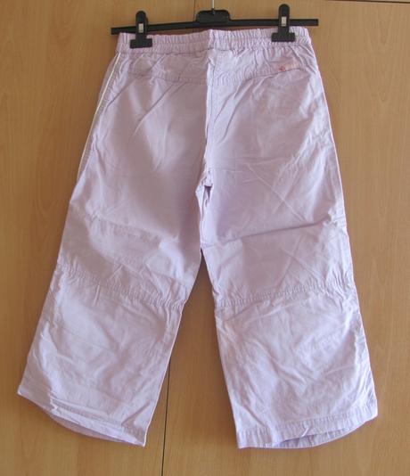 Letní světle fialové 3/4 kalhoty, 146