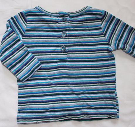 Au58. pruhované tričko pro nejmenší, next,56