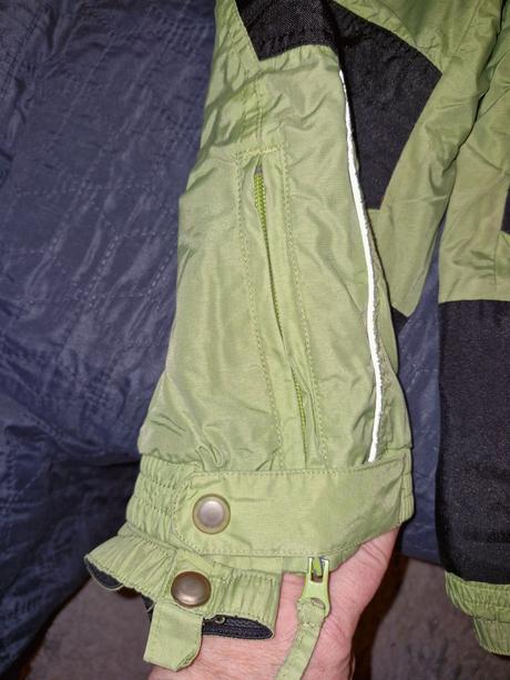 Zelené lyžařské kalhoty zn. loap vel. 104, loap,104